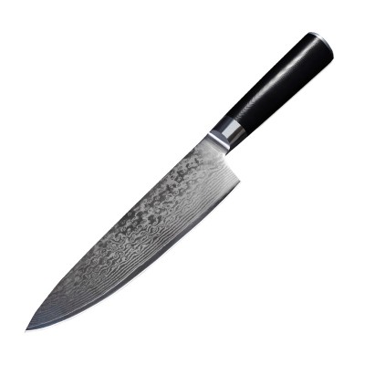 8inch Professional Kitchen knife Chef Knife Damascus Steel Knife with G10 Handle